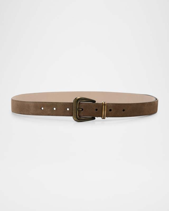 Medium Calfskin Leather Belt